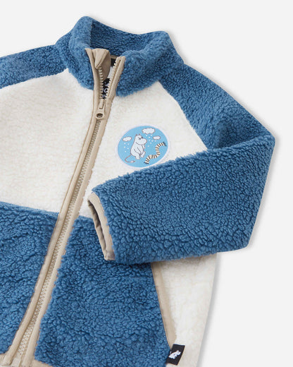 Reima Moomin Kramgo - Toddler Sherpa Fleece Jacket