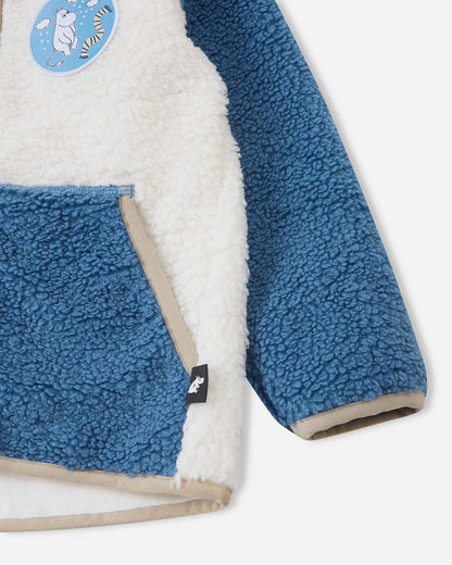 Reima Moomin Kramgo - Toddler Sherpa Fleece Jacket
