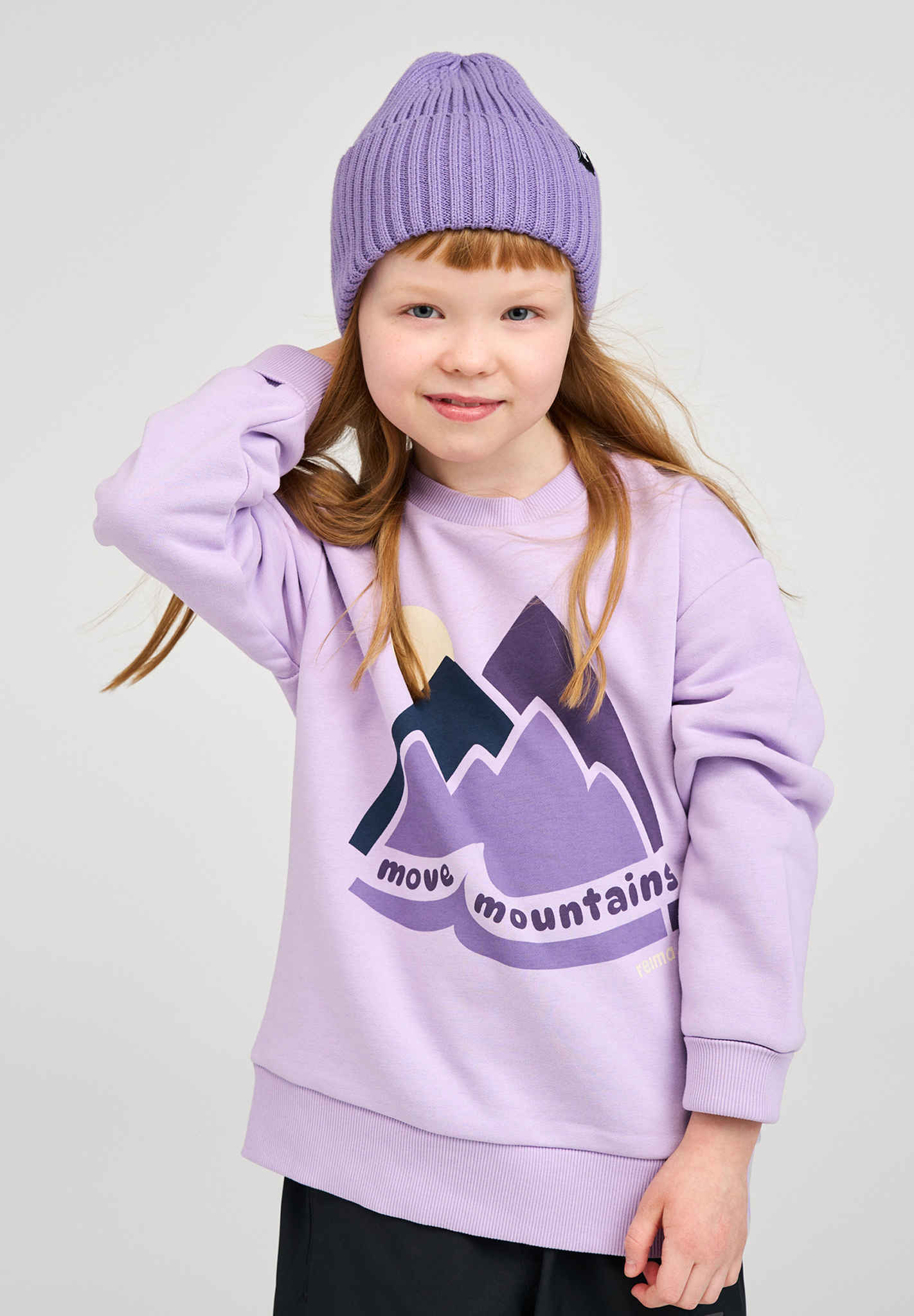 Reima Collari - Kids' French Terry Sweatshirt