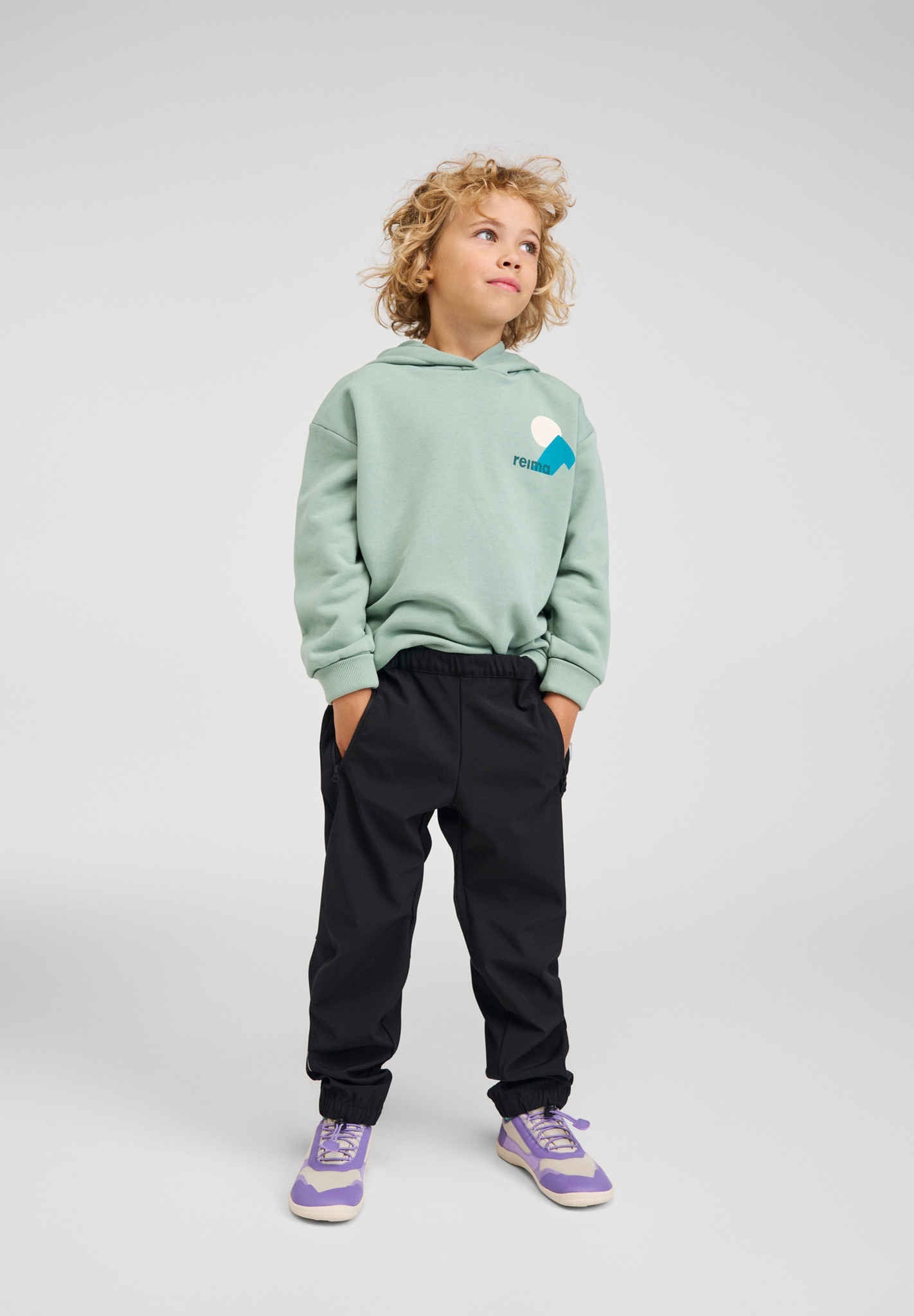 Reima Huppis - Kids' French Terry Hoodie