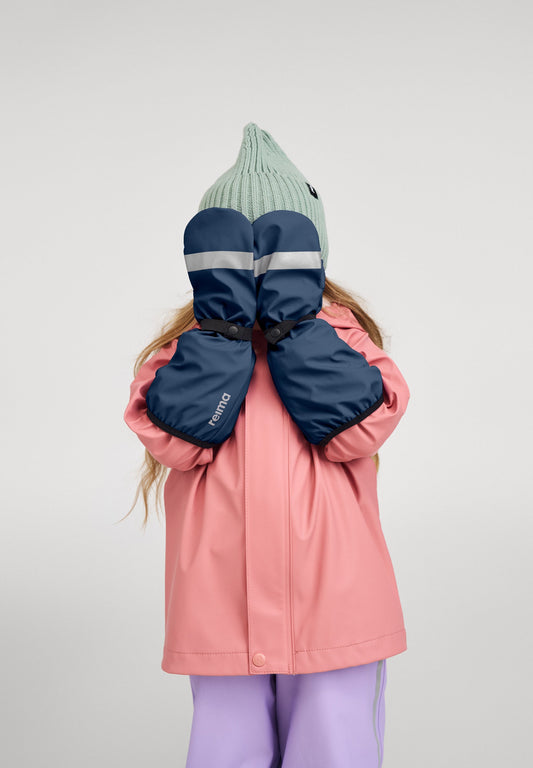 Reima Kura - Kids' Unlined Rubber Rain Mittens