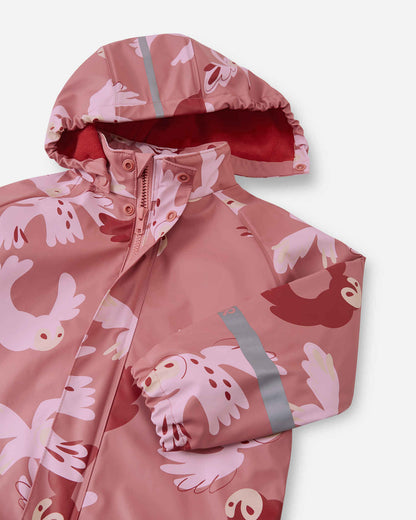 Reima Koski - Fleece-Lined Rubber Rain Jacket