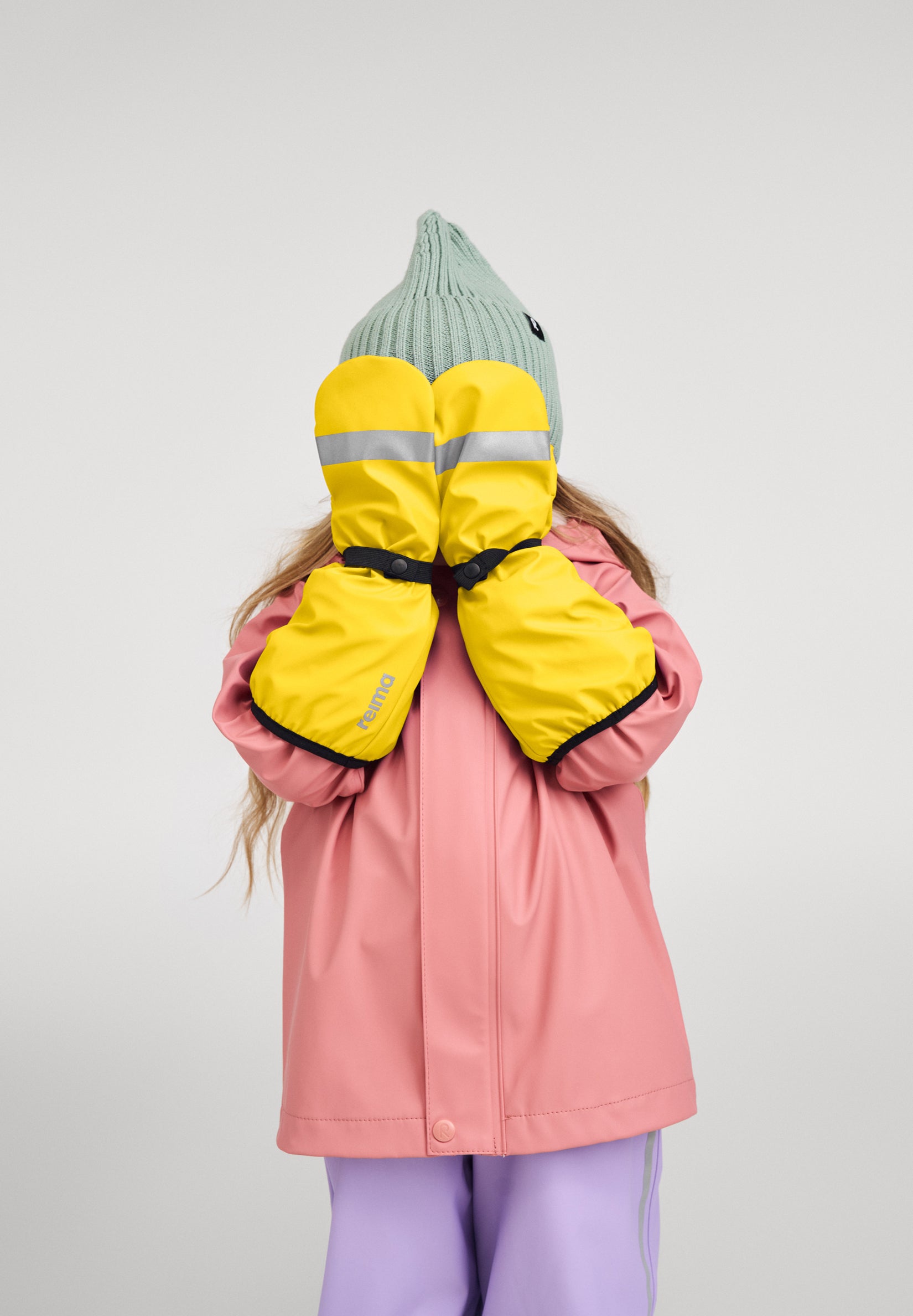 Reima Puro - Kids' Lined Rubber Rain Mittens
