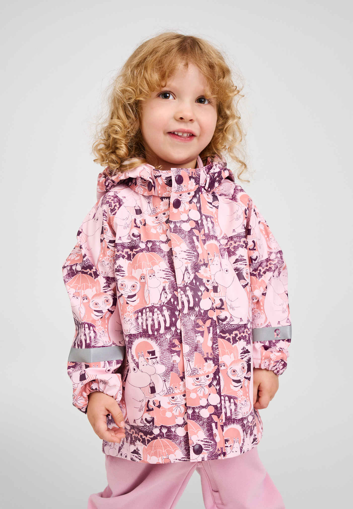 Reima Moomin Vesi - Kids' Waterproof Rubber Rain Jacket