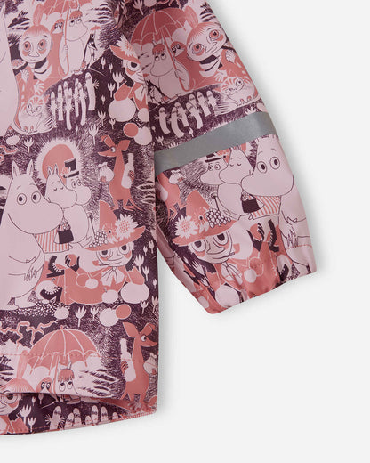 Reima Moomin Vesi - Kids' Waterproof Rubber Rain Jacket