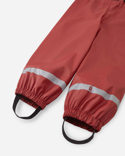 Reima Loiske - Kids' Fleece Lined Rubber Rain Bib