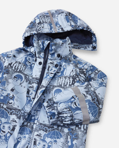 Reima Moomin Rapakko - Toddler Lightly Insulated Rain Suit