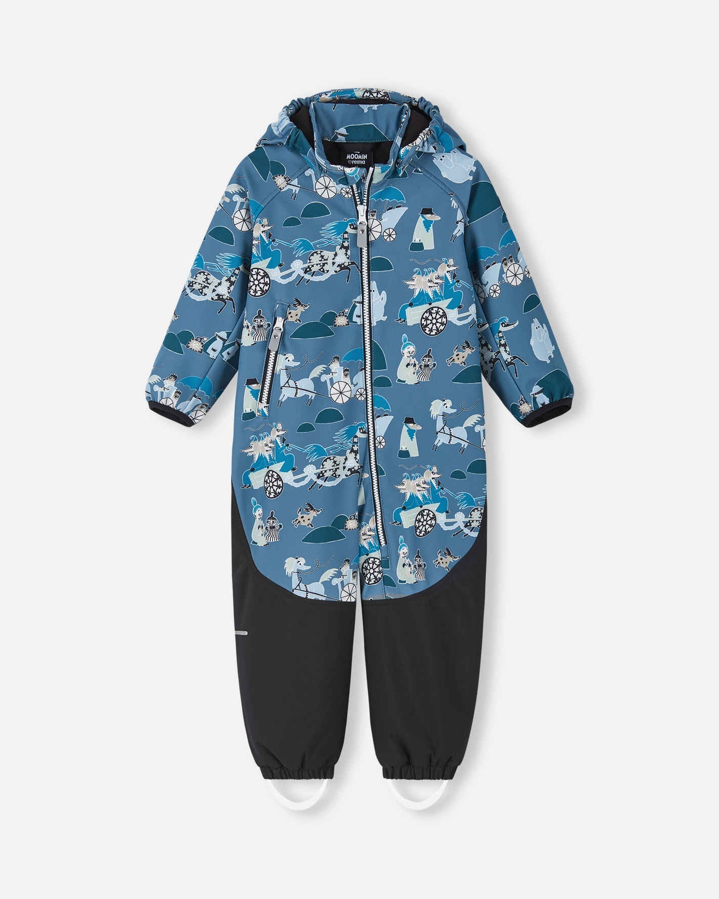 Reima Moomin Mjosa - Kids' Softshell Outdoor Jumpsuit