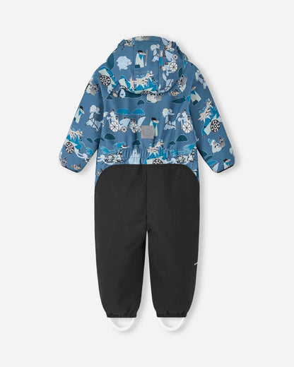 Reima Moomin Mjosa - Kids' Softshell Outdoor Jumpsuit