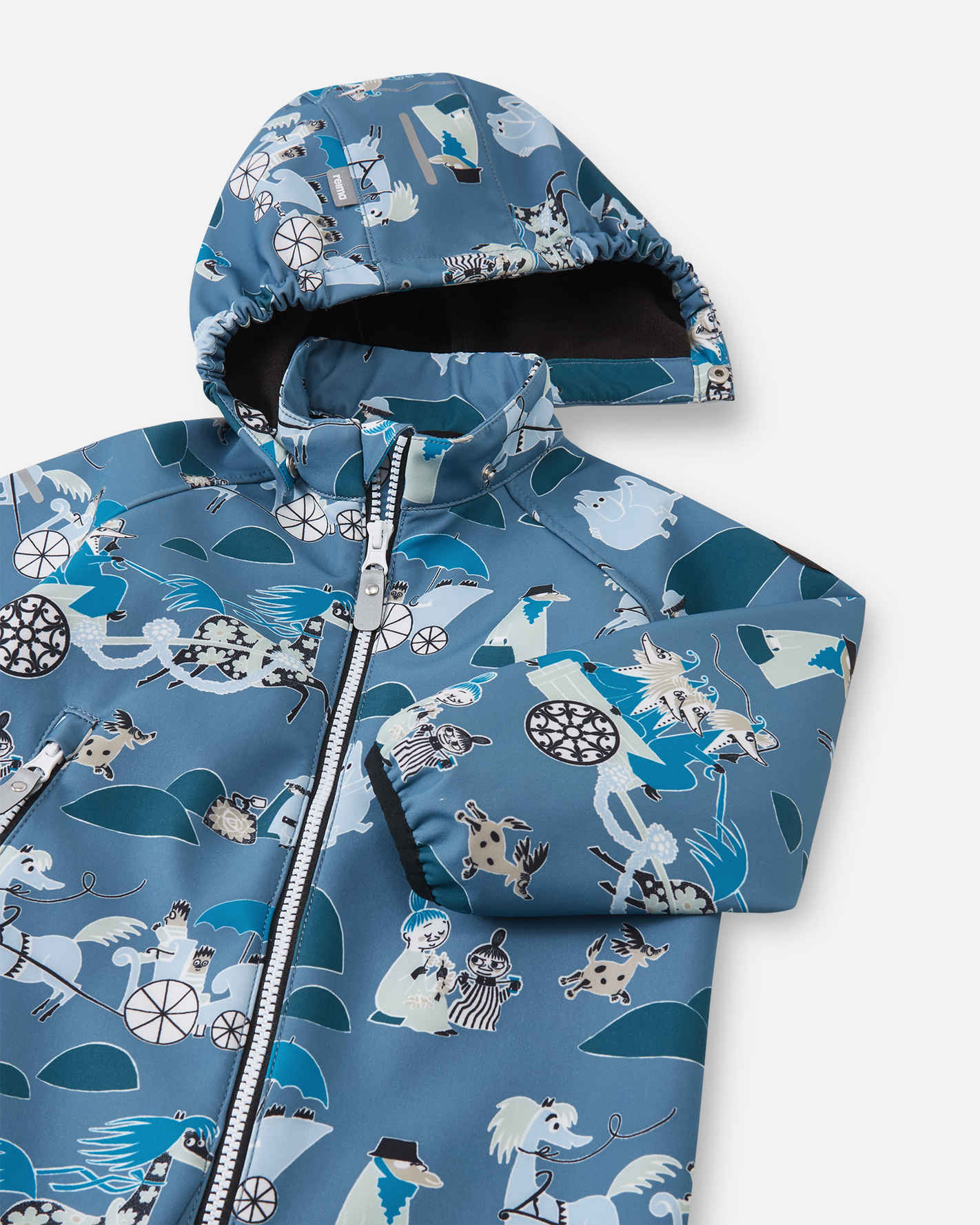 Reima Moomin Mjosa - Kids' Softshell Outdoor Jumpsuit