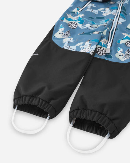 Reima Moomin Mjosa - Kids' Softshell Outdoor Jumpsuit