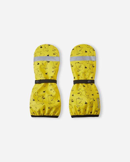 Reima Moomin Puro - Kids' Lined Rubber Rain Mittens