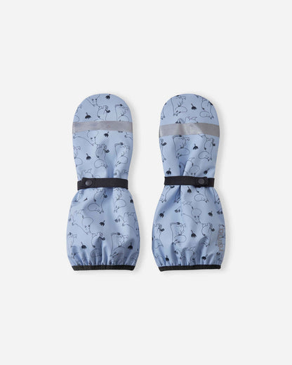 Reima Moomin Puro - Kids' Lined Rubber Rain Mittens