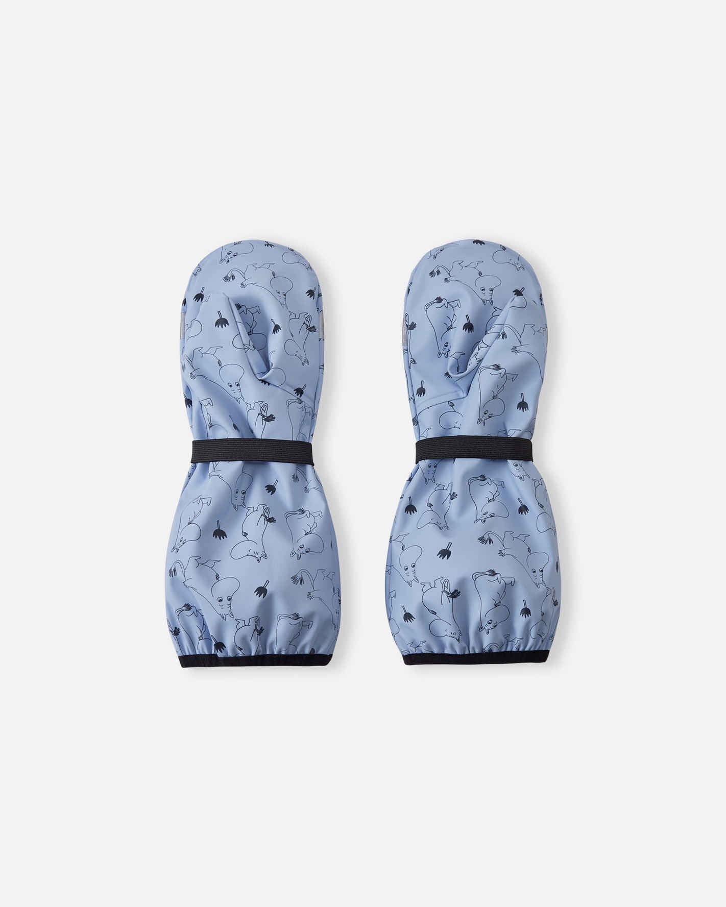 Reima Moomin Puro - Kids' Lined Rubber Rain Mittens