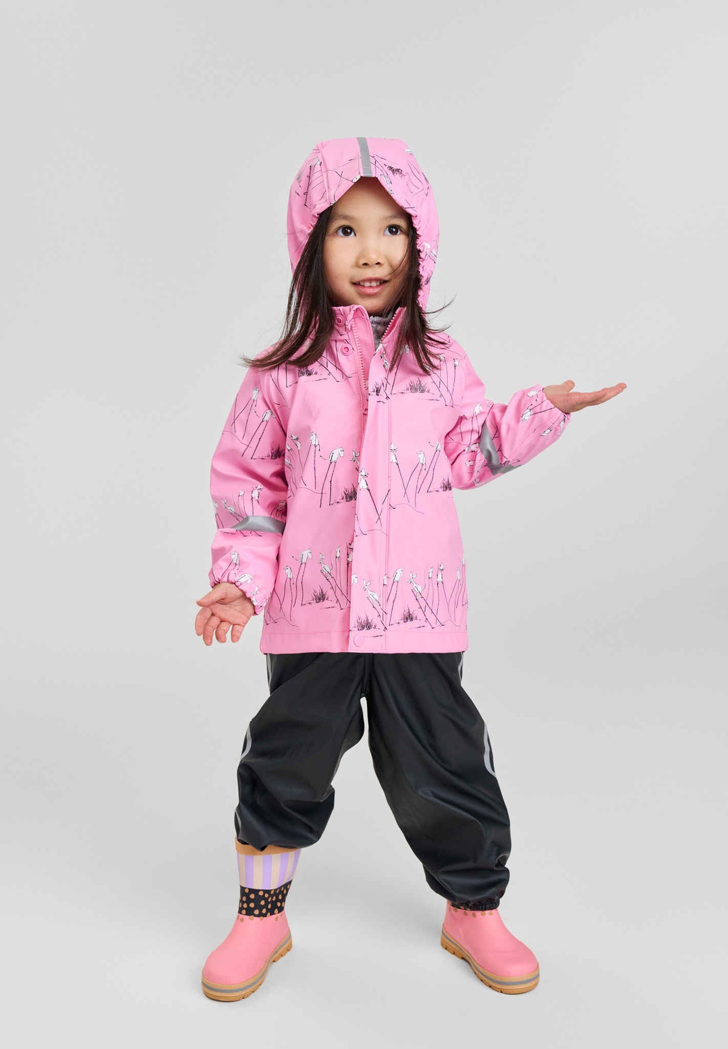 Reima Moomin Plask - Toddler Rubber Rain Set