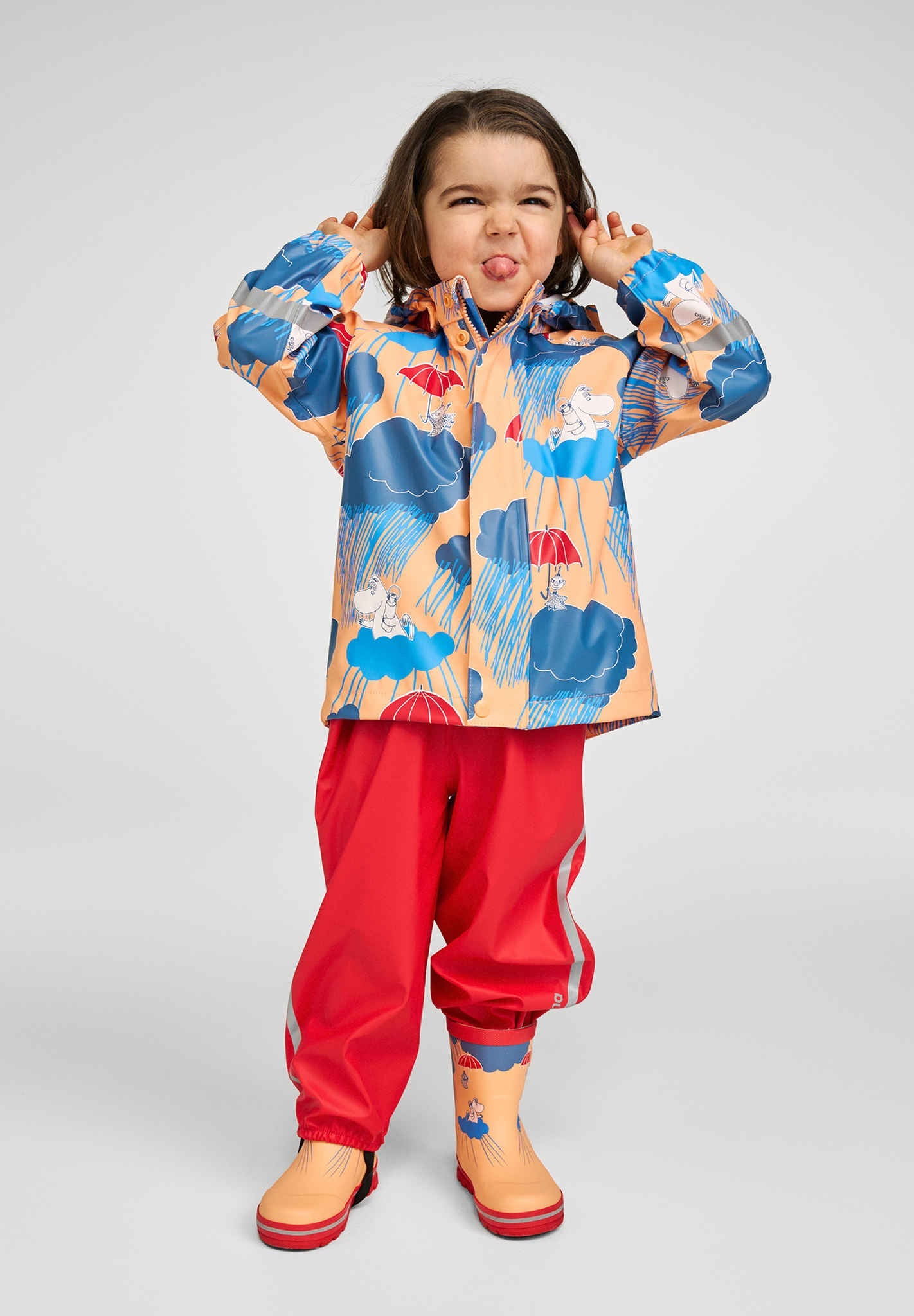 Reima Moomin Plask - Toddler Rubber Rain Set