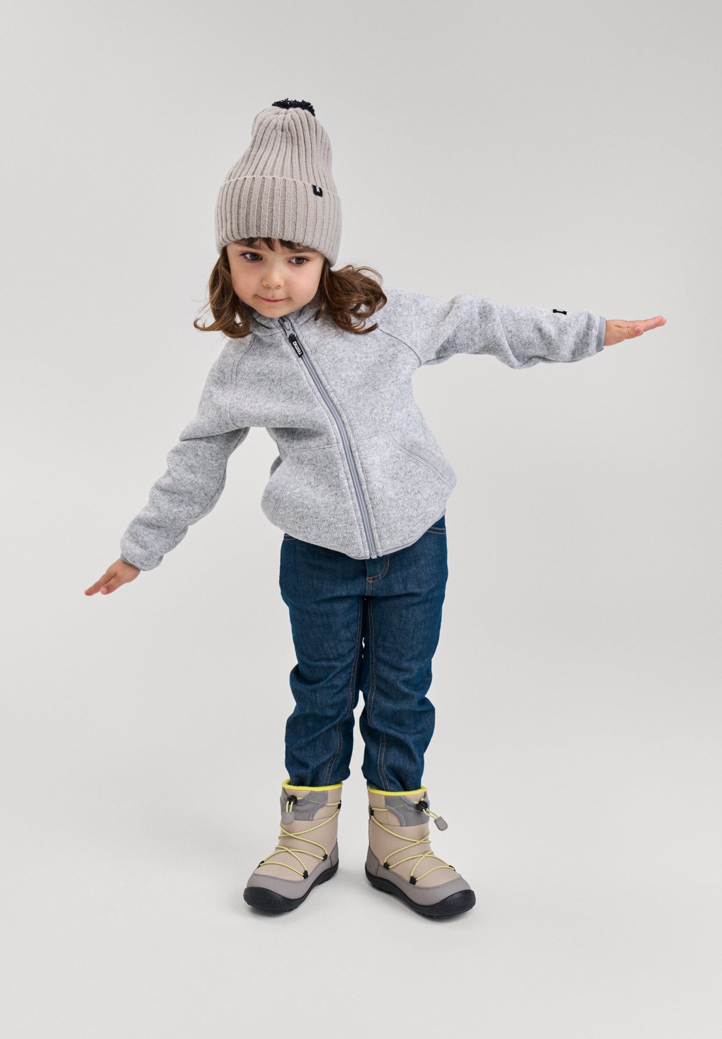 Reima Hopper - Kids' Knit Fleece Jacket