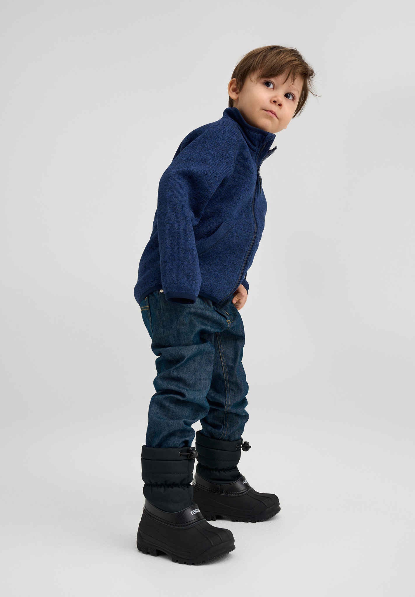 Reima Nefar - Kids' Rubber Galosh Winter Boots