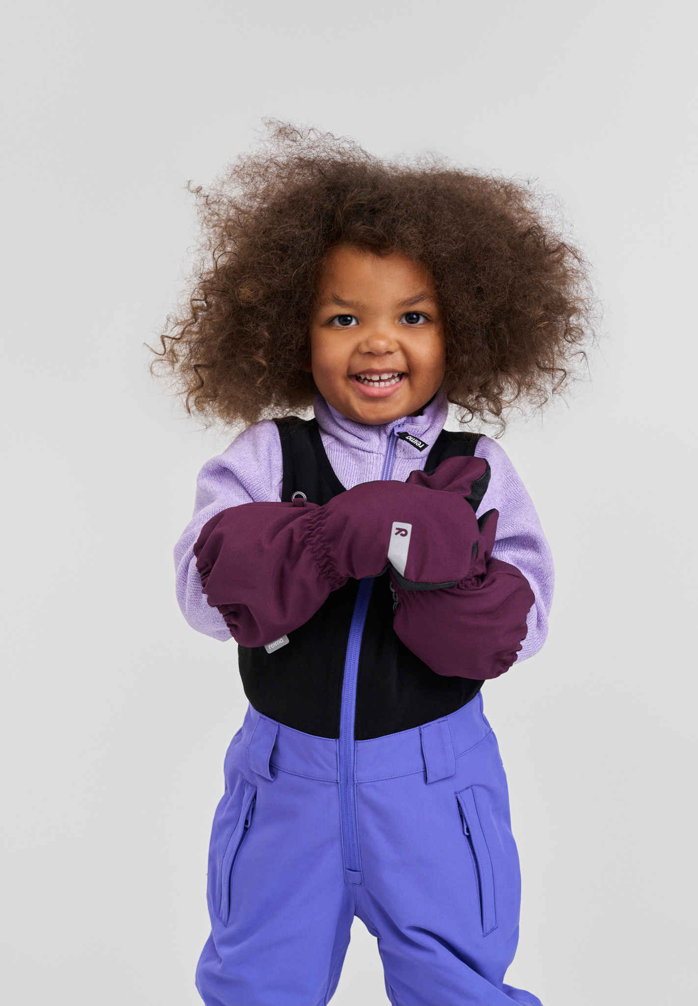 Reima Moffen - Kids' Wool-Line ReimaTec Waterproof Mittens