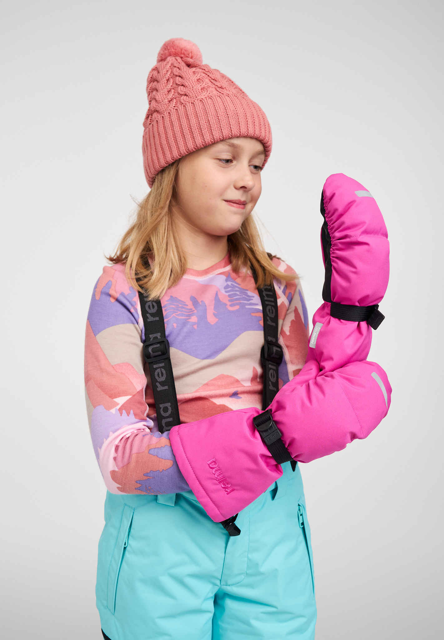 Reima Vanukko - Kids' Water-Resistant Ski Mittens