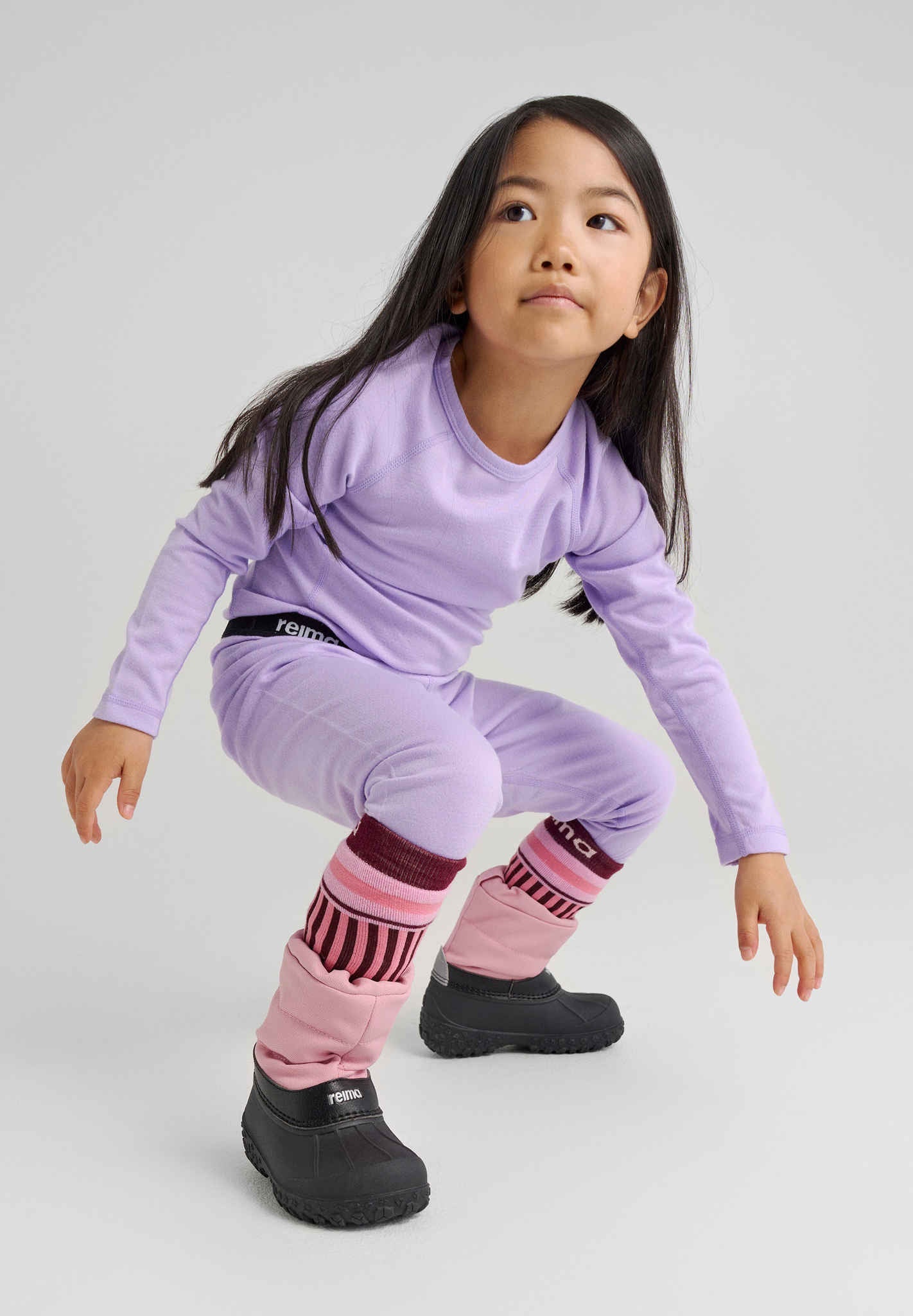 Reima Lani - Kids' Moisture-Wicking Thermolite® Base Layer Set