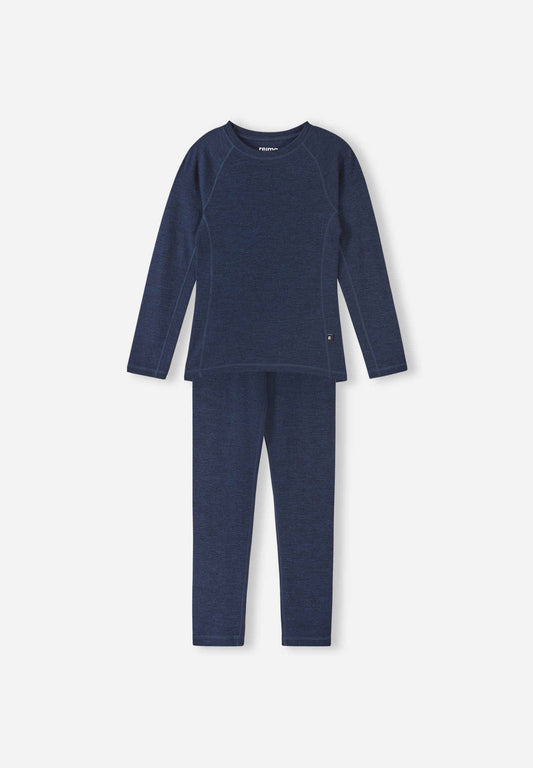 Reima Kinsei - Kids' Merino & Wool-Lyocell Base Layer Set