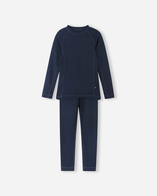 Reima Taitoa - Kids' Merino Wool & Lyocell Base Layer Set