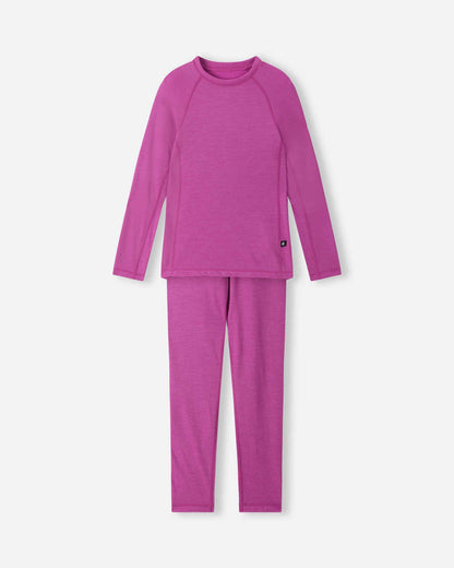 Reima Taitoa - Kids' Merino Wool & Lyocell Base Layer Set