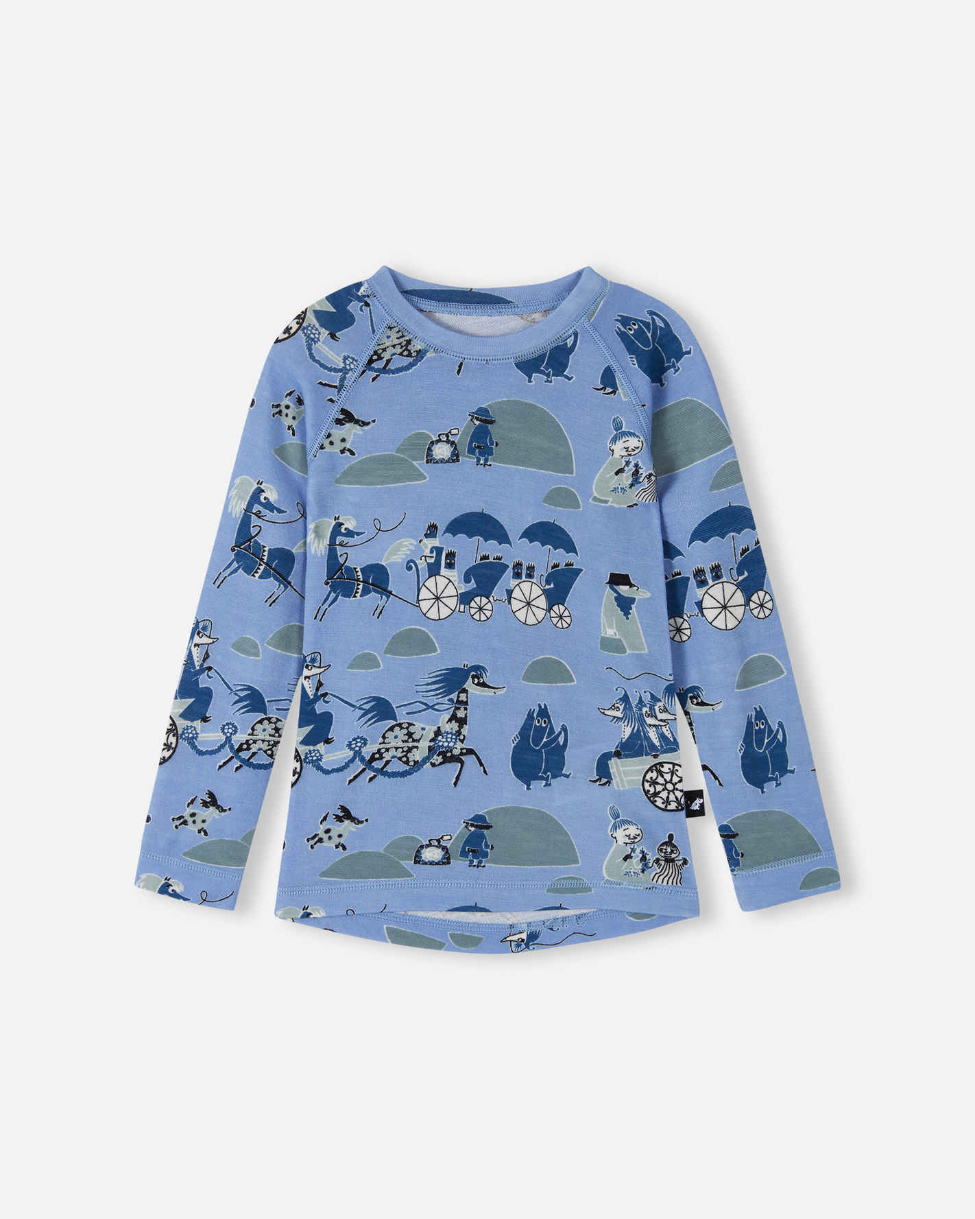 Reima Moomin Trivsam - Toddler Merino Wool & Lyocell Base Layer Set